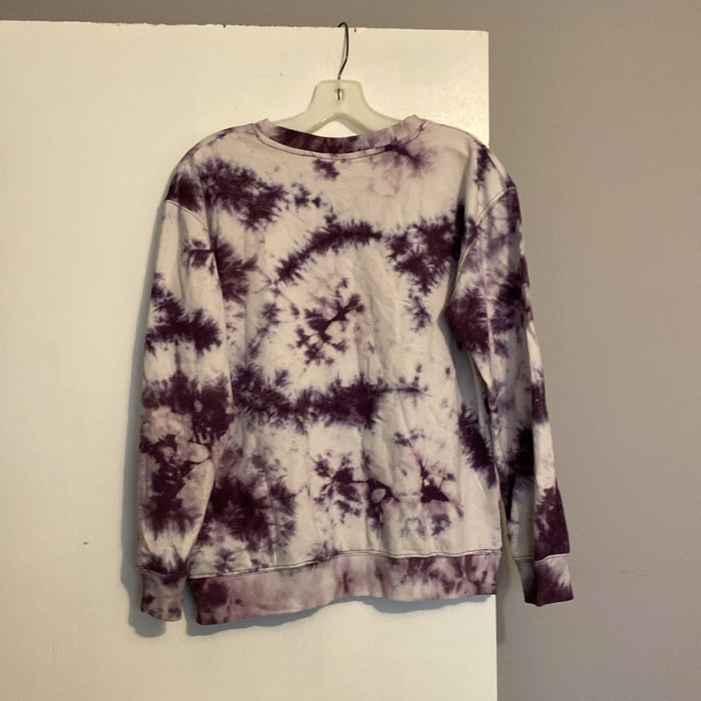 MTV Purple and White Crew Neck Sweatshirt - Picture 5 of 6
